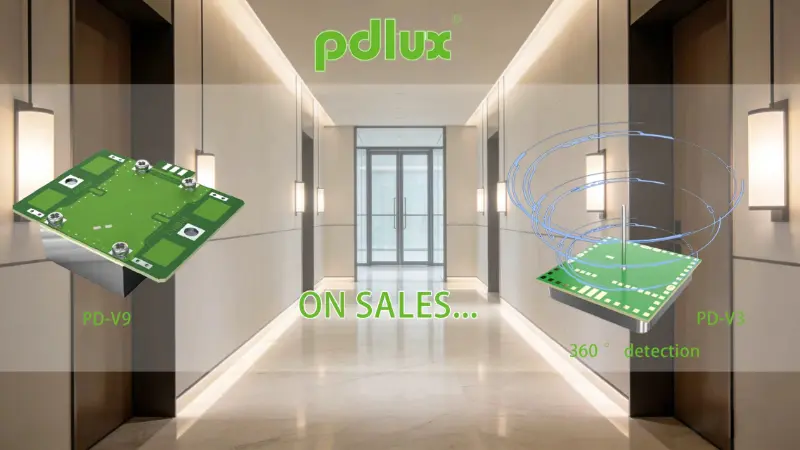 PD-V9 in PD-V3 mikrovalovni senzorji gibanja