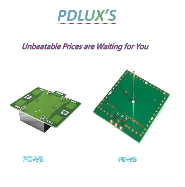 Pdlux PD-V3/PD-V9 Microwave Sensors